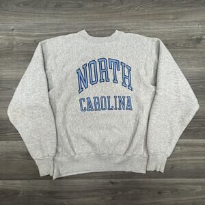 Vintage North Carolina Tar Heels Sweatshirt Mens XL Gray Soffe Crewneck USA 80s